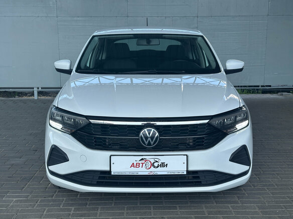 2021 Volkswagen Polo VI, белый - вид 1
