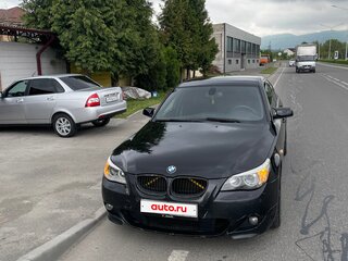 2003 BMW 5 серии 525i V (E60/E61), чёрный, 850000 рублей, вид 2