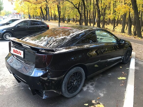 1999 Toyota Celica VII (T230), чёрный, 800000 рублей - вид 7