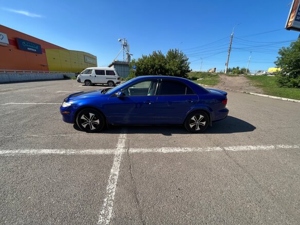 2003 Mazda 6 I (GG), синий, 550000 рублей - вид 7