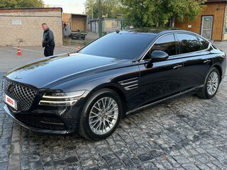 2021 Genesis G80 II, чёрный, 3200000 рублей, вид 1