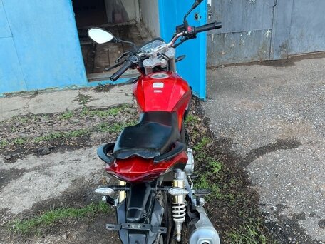 2014 Zongshen Mirage 150, красный, 75000 рублей, вид 4
