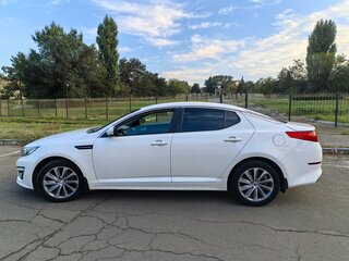 2014 Kia Optima III Рестайлинг, белый, 1150000 рублей, вид 2