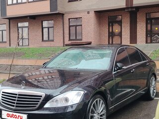 2008 Mercedes-Benz S-Класс 350 V (W221), чёрный, 1300000 рублей, вид 2