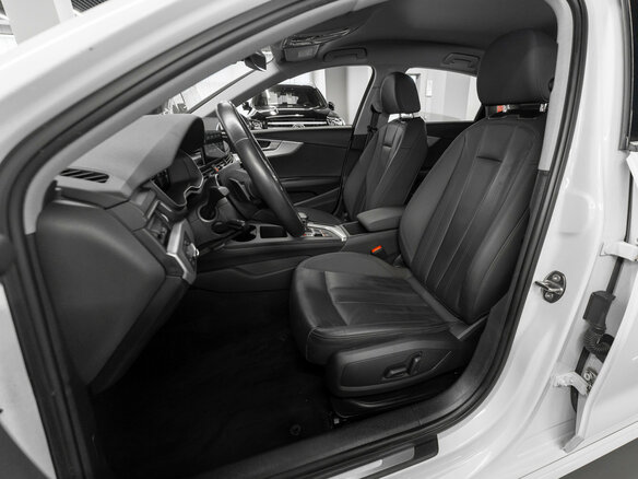 2020 Audi A4 40 TFSI V (B9) Рестайлинг, белый - вид 8