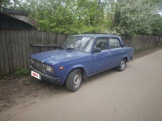 2006 Lada (ВАЗ) 2107, синий, 180000 рублей, вид 5