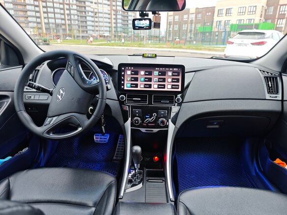 2011 Hyundai Sonata VI (YF), чёрный, 1100000 рублей - вид 11