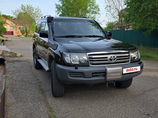 2005 Toyota Land Cruiser 105 100 Series Рестайлинг 2, чёрный, 2650000 рублей, вид 4