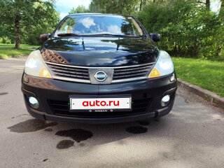 2008 Nissan Tiida I, чёрный, 570000 рублей, вид 2