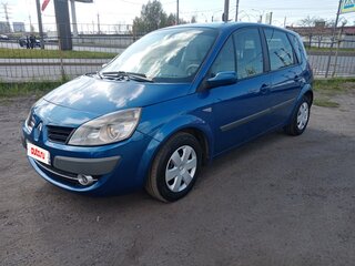 2007 Renault Scenic II Рестайлинг, синий, 469000 рублей, вид 4