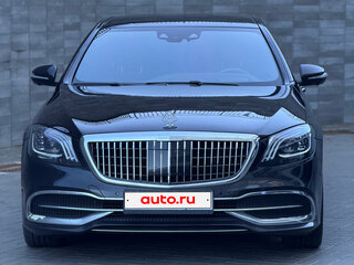 2014 Mercedes-Benz Maybach S-Класс 500 I (X222), чёрный, 3500000 рублей, вид 4