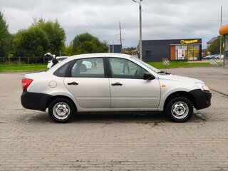 2016 Lada (ВАЗ) Granta I, серебристый, 290000 рублей, вид 3