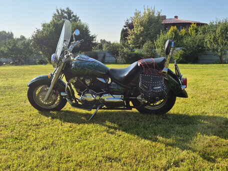 2001 Yamaha XVS1100, зелёный, 599000 рублей, вид 1