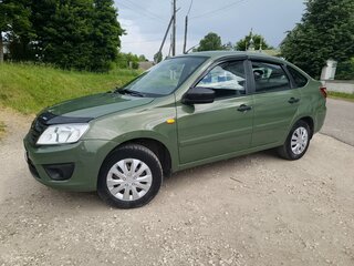 2015 Lada (ВАЗ) Granta I, зелёный, 420000 рублей, вид 2