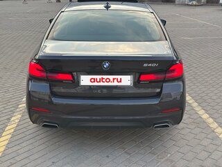 2021 BMW 5 серии 540i VII (G30/G31/G38) Рестайлинг, серый, 5790000 рублей, вид 5