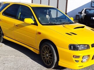 1997 Subaru Impreza WRX I, жёлтый, 800000 рублей, вид 3