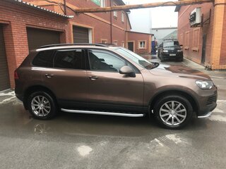 2012 Volkswagen Touareg II, коричневый, 2450000 рублей, вид 5