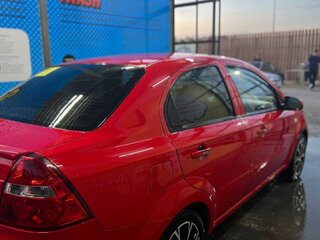 2009 Chevrolet Aveo I Рестайлинг, красный, 400000 рублей, вид 2