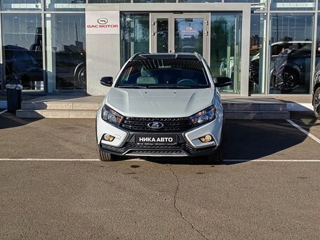 2021 Lada (ВАЗ) Vesta SW Cross I, белый, 1100000 рублей, вид 2