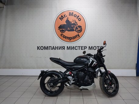 2023 Triumph Trident 660, чёрный, 749000 рублей, вид 1