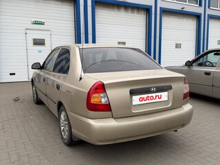 2006 Hyundai Accent ТагАЗ II, бежевый, 280000 рублей, вид 2