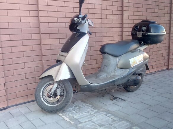1998 Honda Lead 100, коричневый, 95000 рублей - вид 2