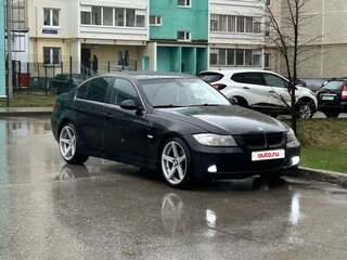 2007 BMW 3 серии 325xi V (E90/E91/E92/E93), чёрный, 680000 рублей, вид 4