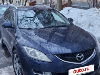 2008 Mazda 6 II (GH), синий, 600000 рублей, вид 4