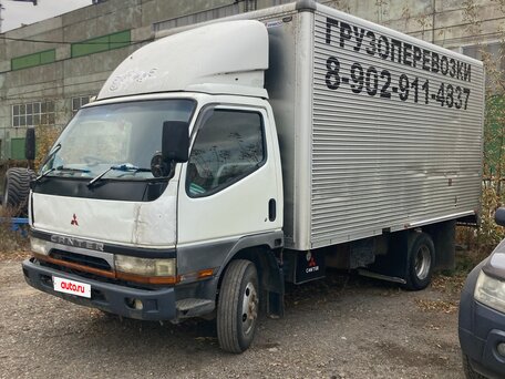 1997 Fuso (Mitsubishi) Canter, белый, 1000000 рублей, вид 1