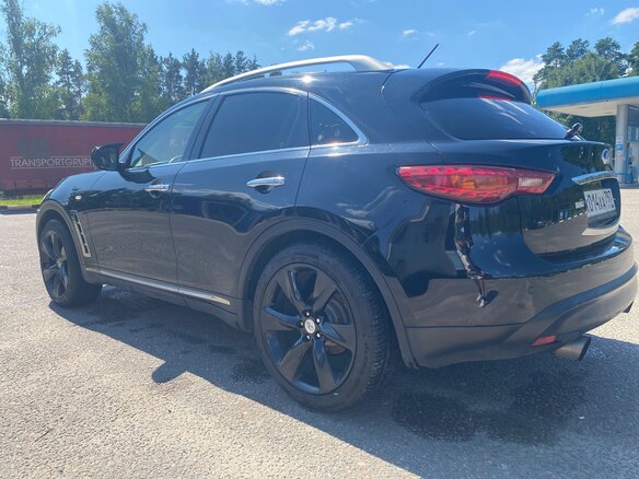 2009 Infiniti FX35 II (S51), чёрный, 1400000 рублей - вид 5