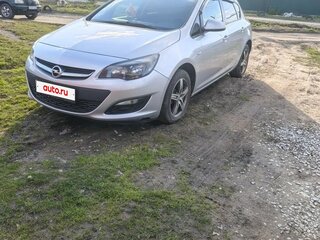 2014 Opel Astra J Рестайлинг, серебристый, 630000 рублей, вид 1