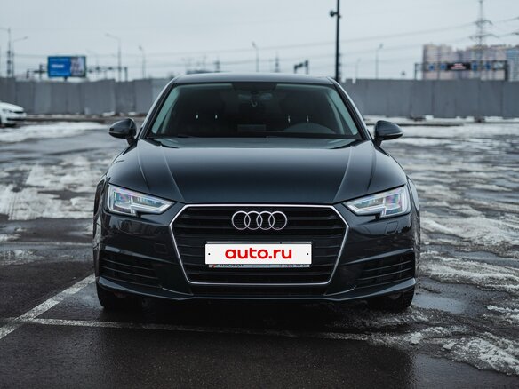 2017 Audi A4 V (B9), чёрный - вид 1