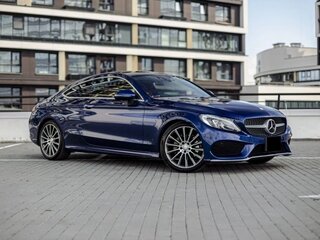 2017 Mercedes-Benz C-Класс 180 IV (W205), синий, 1999000 рублей, вид 3