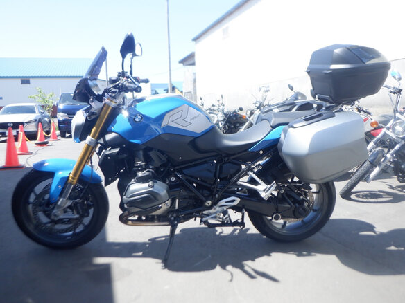 2015 BMW R 1200 R, синий, 890000 рублей - вид 1
