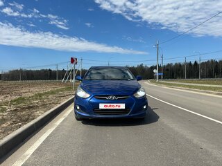 2012 Hyundai Solaris I, синий, 500000 рублей, вид 1