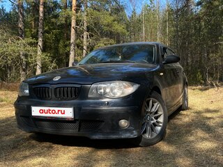 2006 BMW 1 серии 120i I (E81/E82/E87/E88), чёрный, 625000 рублей, вид 3