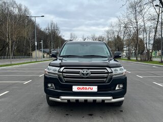 2016 Toyota Land Cruiser 200 Series Рестайлинг 2, чёрный, 5490000 рублей, вид 2