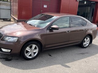 2015 Skoda Octavia III (A7), коричневый, 1250000 рублей, вид 2