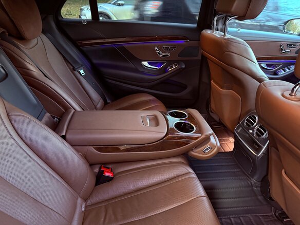 2016 Mercedes-Benz S-Класс 350 CDI BlueTEC Long 7G-TRONIC VI (W222, C217), чёрный - вид 13
