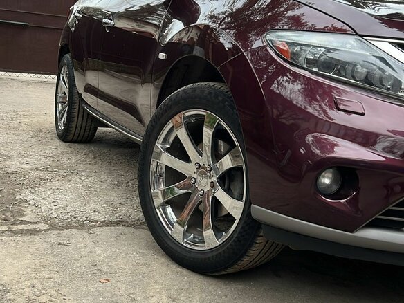 2011 Nissan Murano II (Z51) Рестайлинг, пурпурный, 1200000 рублей - вид 4