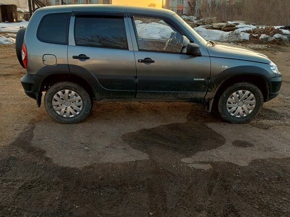 2014 Chevrolet Niva I Рестайлинг, серый, 450000 рублей - вид 6