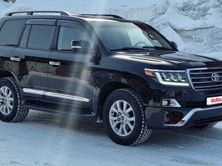 2012 Toyota Land Cruiser 200 Series Рестайлинг 1, чёрный, 4500000 рублей, вид 3