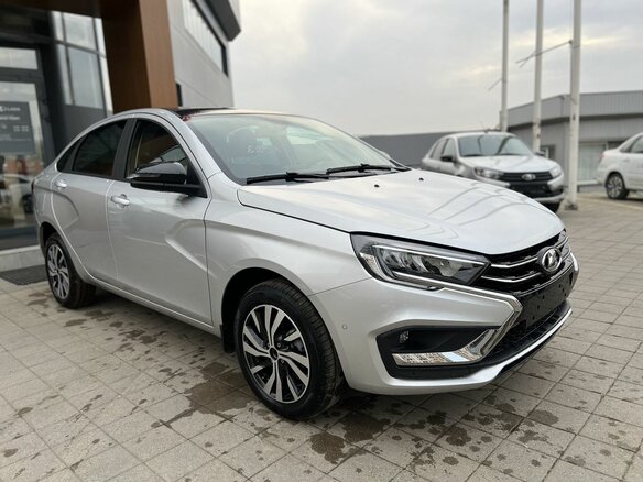 2026 Lada (ВАЗ) Vesta I Рестайлинг (NG), серебристый, 2035000 рублей - вид 1