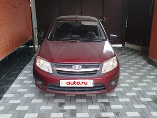 2012 Lada (ВАЗ) Granta I, серебристый, 280000 рублей, вид 1