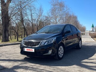 2011 Kia Rio III, чёрный, 870000 рублей, вид 1