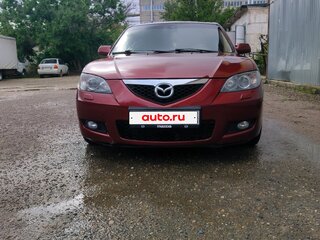 2008 Mazda 3 I (BK) Рестайлинг, красный, 580000 рублей, вид 1