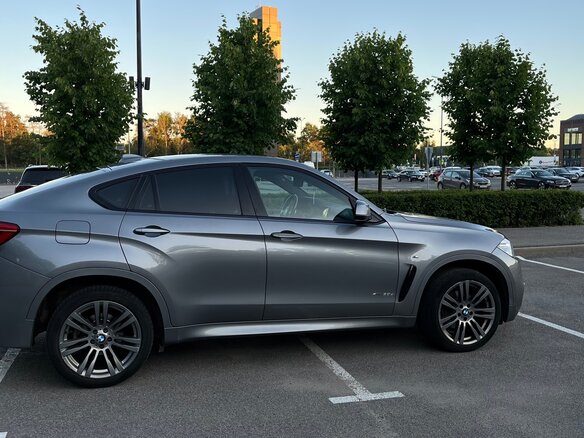2018 BMW X6 30d II (F16), серый, 3400000 рублей - вид 8