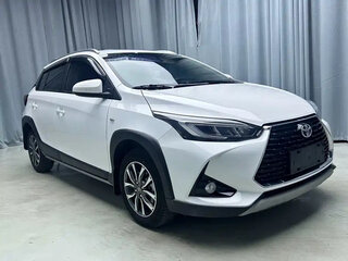 2022 Toyota Yaris L X XP150 Рестайлинг, белый, 1080069 рублей, вид 3