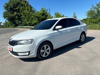 2014 Skoda Rapid I, белый, 800000 рублей, вид 1