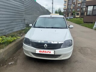 2014 Renault Logan I Рестайлинг, белый, 370000 рублей, вид 1